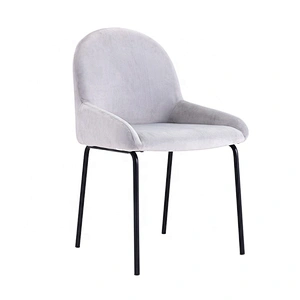 Cheap dining room simple fabric design chair upholstered