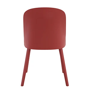 Modern designer leisure comfortable restaurant dining plastic cafe chair living room chair
