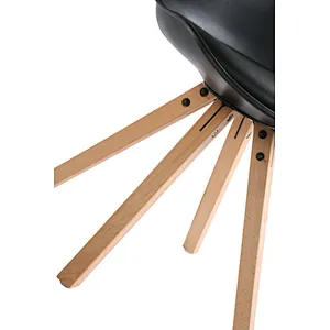 Wholesale Modern Plastic Chair With Cushion for Living room, dining room
