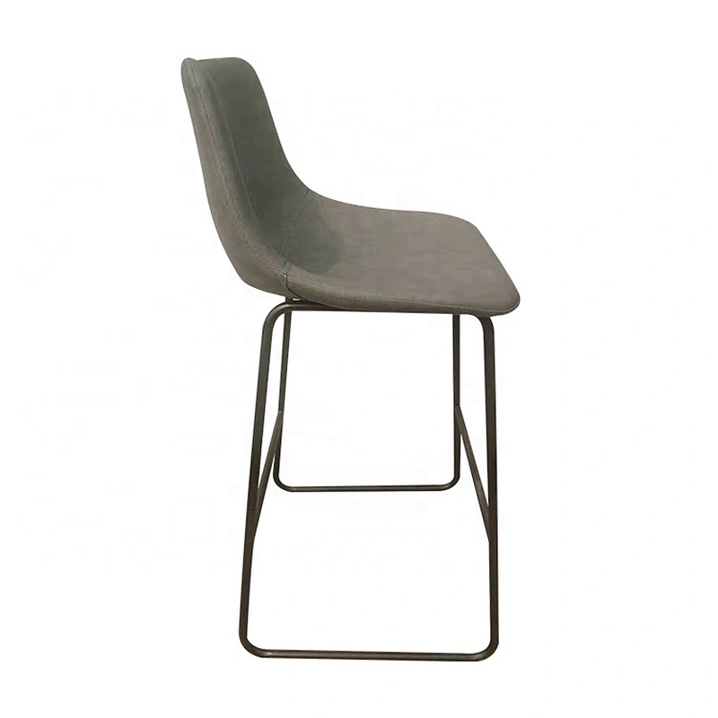 Modern Home Furniture Vintage Metal Legs Bar Stool Chair