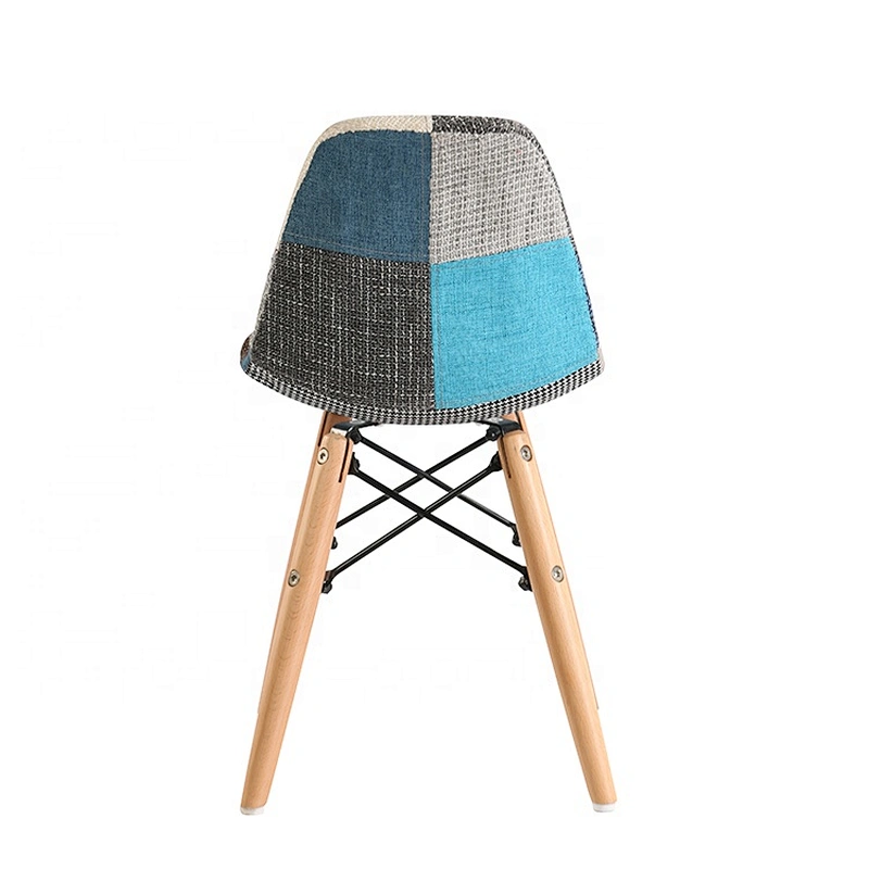 Wholesale fabric bench legs upholstery patchwork chair