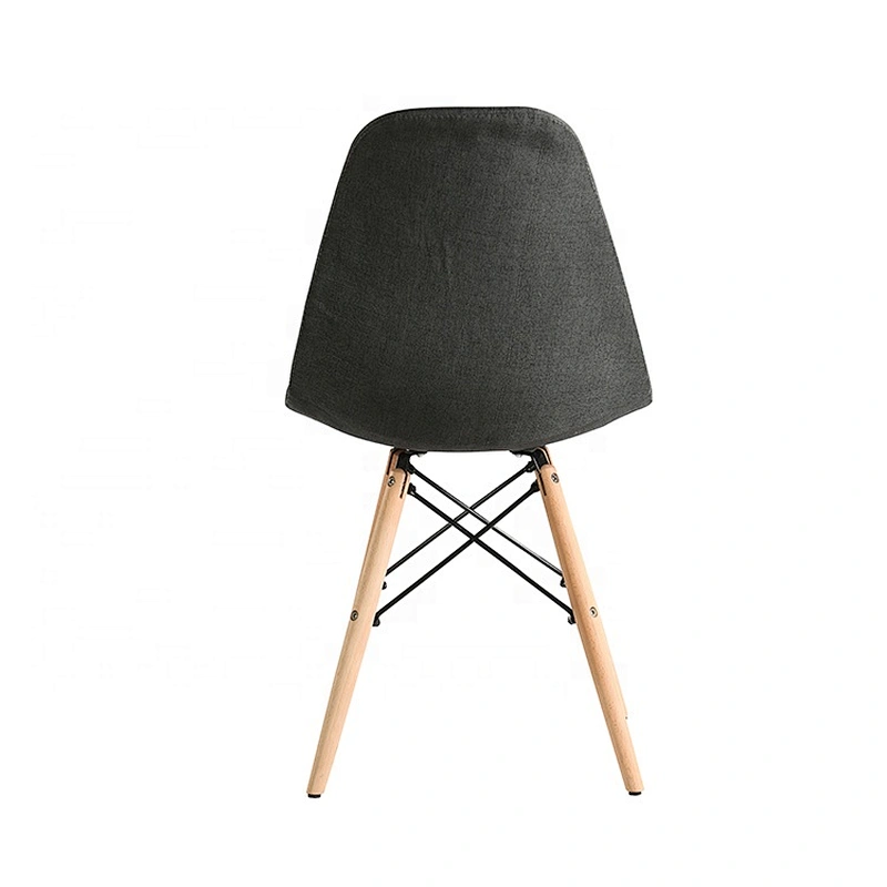 Dining room furniture wooden frame outdoor fabric chair