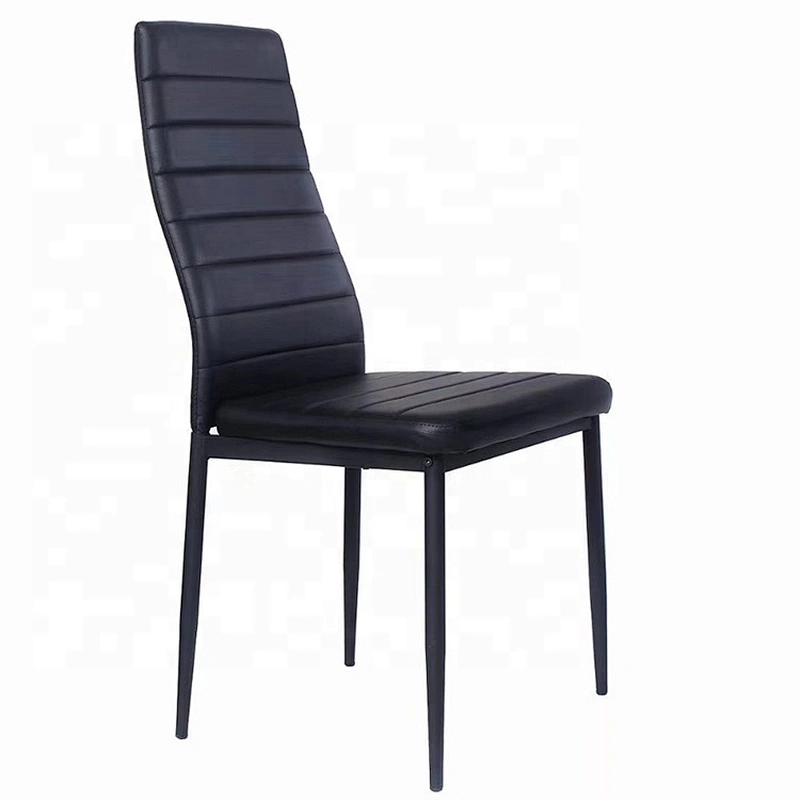 Black ergonomic synthetic Leather chair office furniture