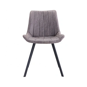 Wholesale metal frame indoor restaurant furniture chair pu