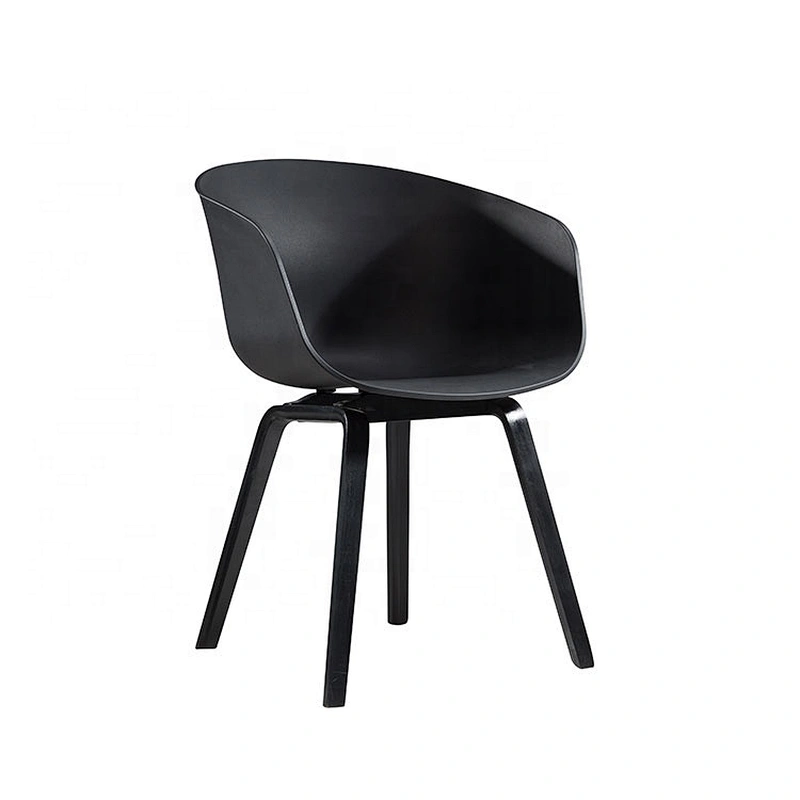 Colorful Plastic modern outdoor pp arm dining chair