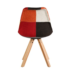 Restaurant use modern dining living room dinning fabric chair