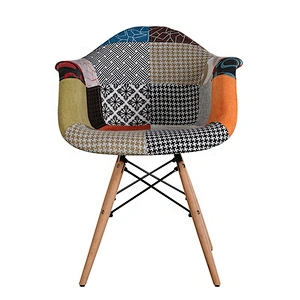 Restaurant leisure fashion multicolor dinning chair wooden