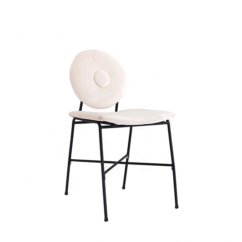 Restaurant cafe style classic upholstered dining room chair