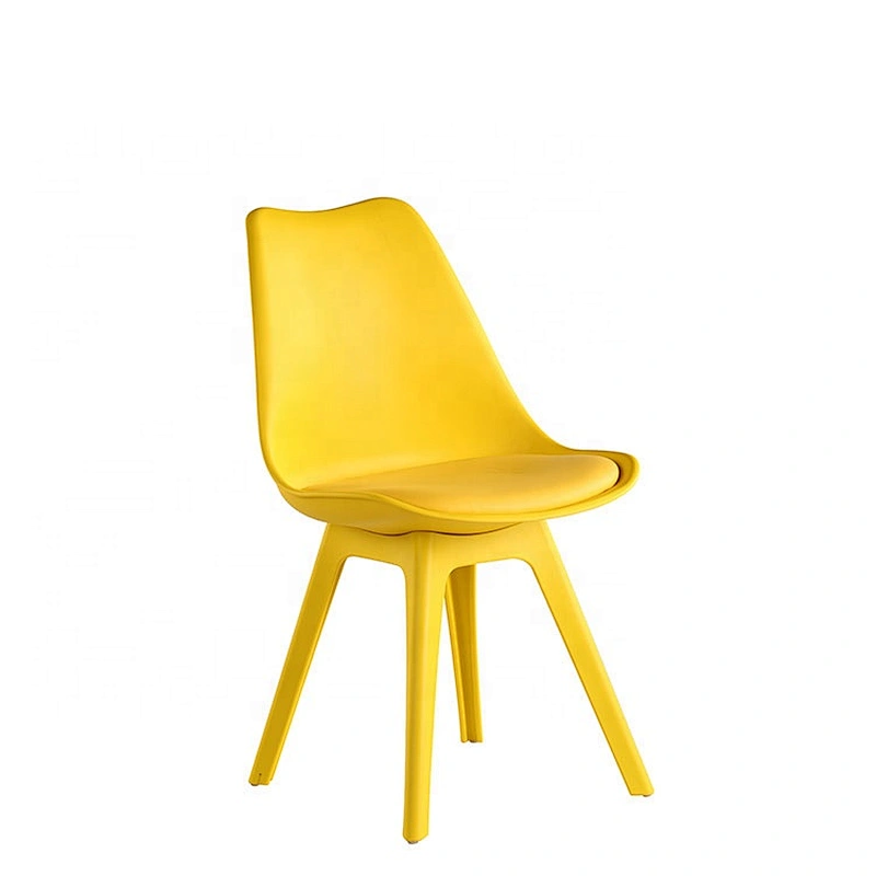 French Style Dinning PP plastic furniture tulip chair