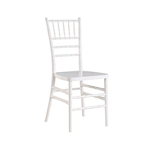 Wholesale luxury fashionable plastic white Wedding chair