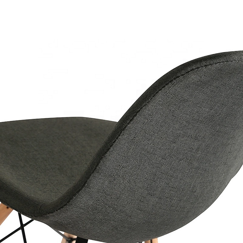 Dining room comfort upholstered leisure modern fabric chair