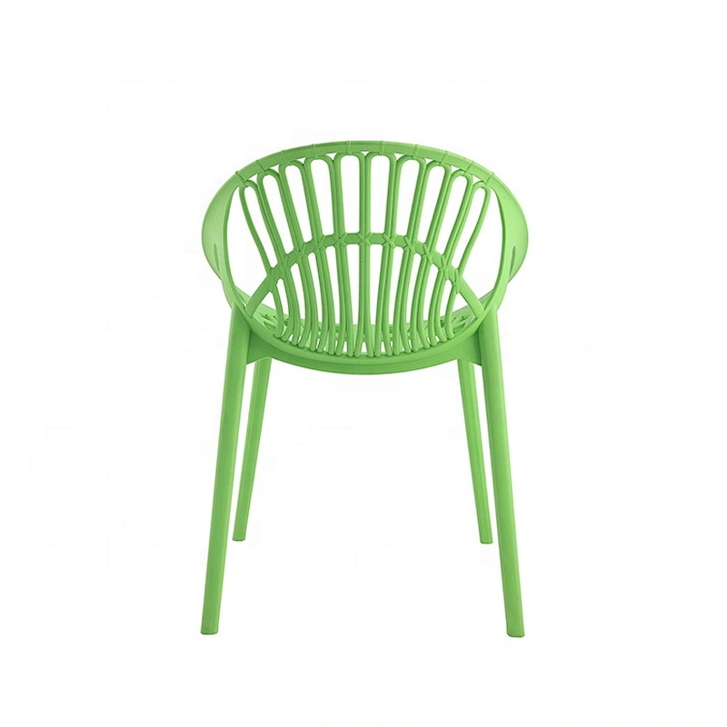 Colorful new design modern plastic dinning chair seats