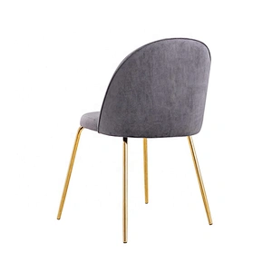 Modern century restaurant fabric seat chair upholstered