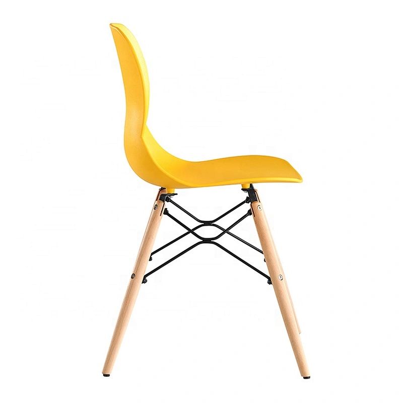Dining leisure commercial furniture plastic modern chair