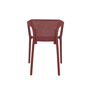 Heavy duty stackable dinning PP material plastic chair