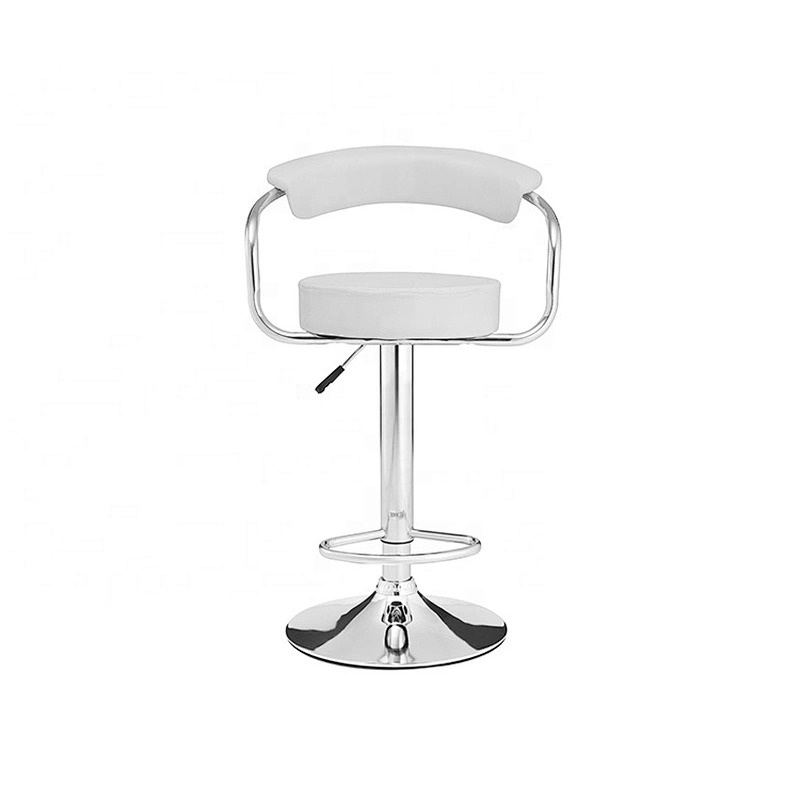 Manufacturer simple design modern swivel adjustable barstool