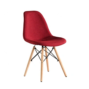Classic design modern furniture red fabric lounge chair