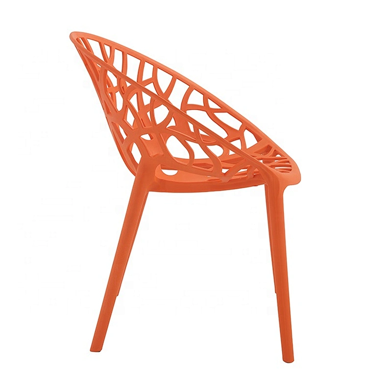 Modern design office restaurant living room plastic armless chair