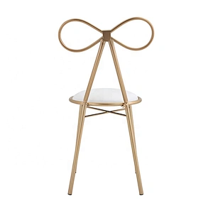 Modern high leg stacking bar dining room metal stool chair
