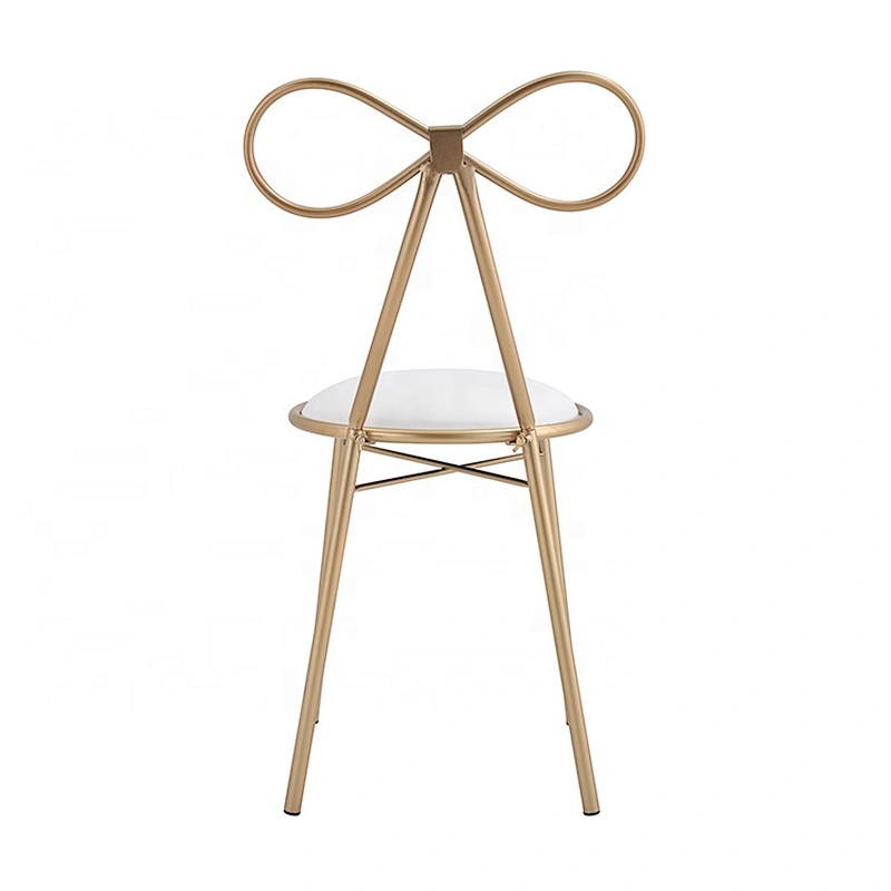 Modern high leg stacking bar dining room metal stool chair