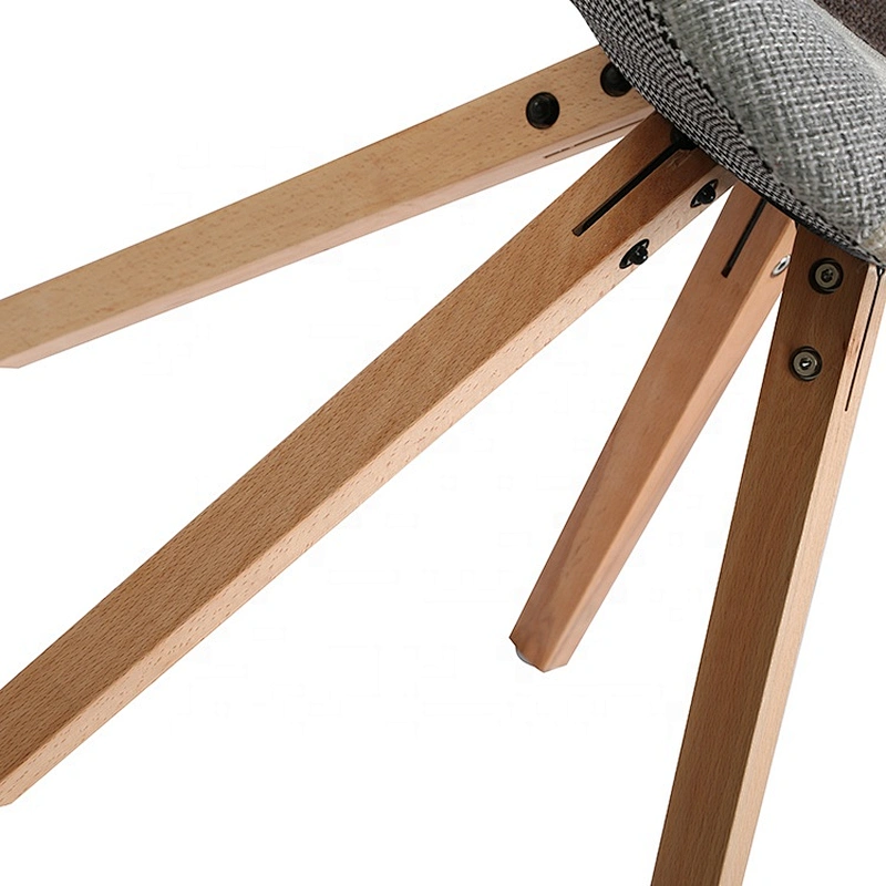 Restaurant use modern dining living room dinning fabric chair