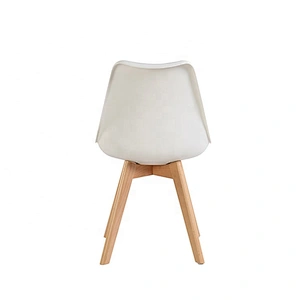 Stackable PU leather cushion colorful barstool modern