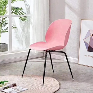 Comfortable modern grado  pp office chair with metal legs