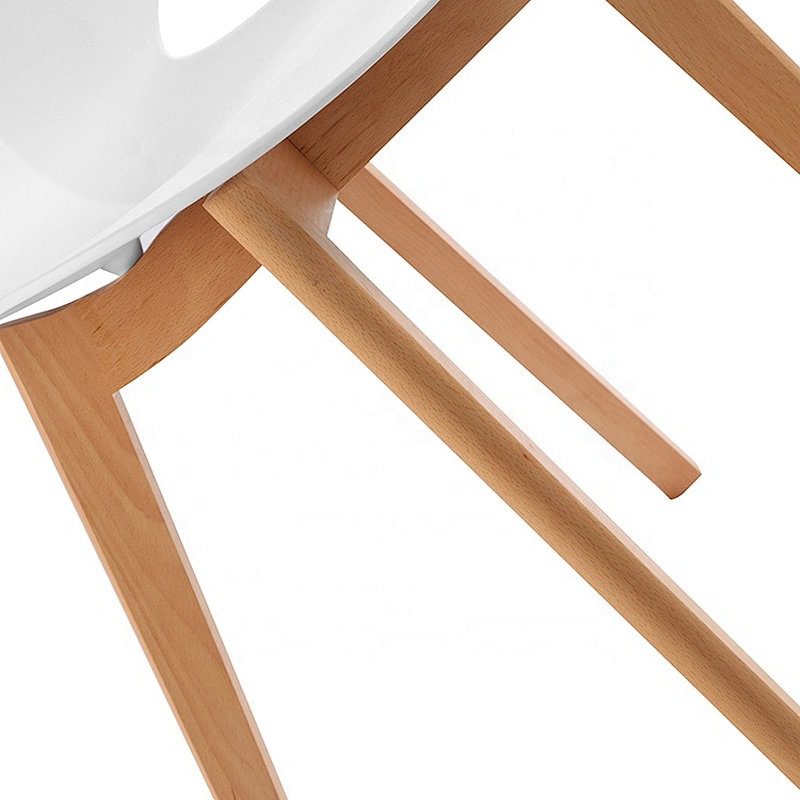 PP plastic seat leisure simple restaurant hotel dining chair