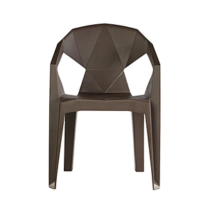 Stackable outdoor garden durable pp dining chair