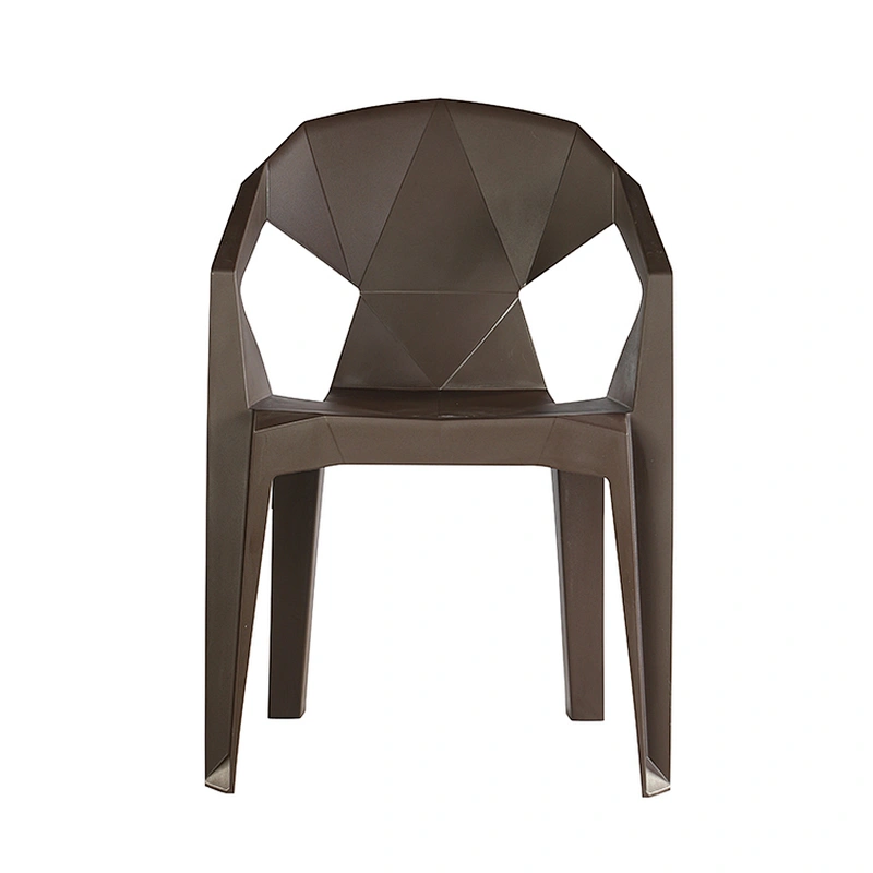 Stackable outdoor garden durable pp dining chair