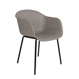 Modern design plastic chair with armrest plastic dinning chair