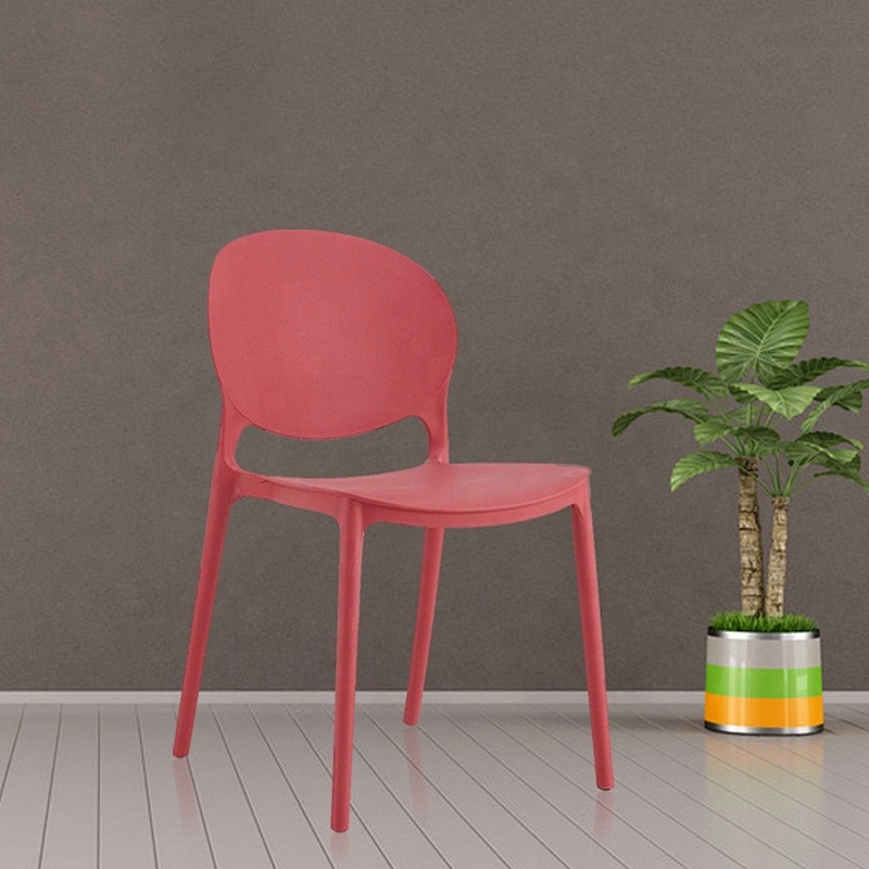 Chair armless outdoor plastic chairs dinning modern restaurant pp dining chairs