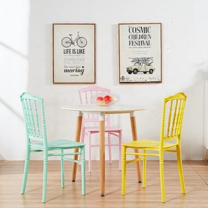 Good sale cheap modern pp plastic dining chair plastic