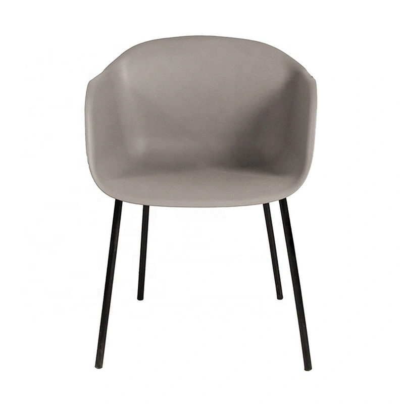 Modern design plastic chair with armrest plastic dinning chair