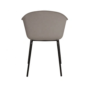 Modern design plastic chair with armrest plastic dinning chair