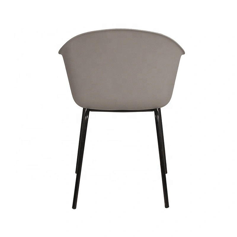 Modern design plastic chair with armrest plastic dinning chair