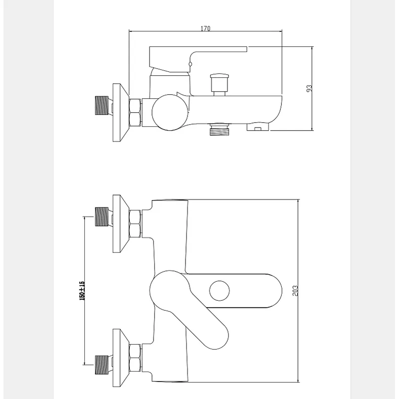 Advanced Technology Black Bathroom Faucet