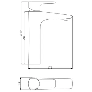 Online Wholesale Brass Single Lever Basin Mixer