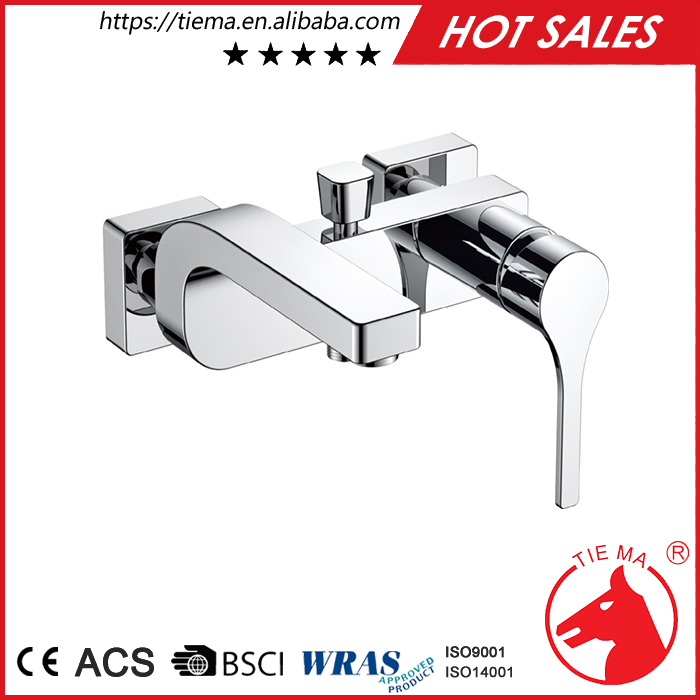 exposed bath faucet