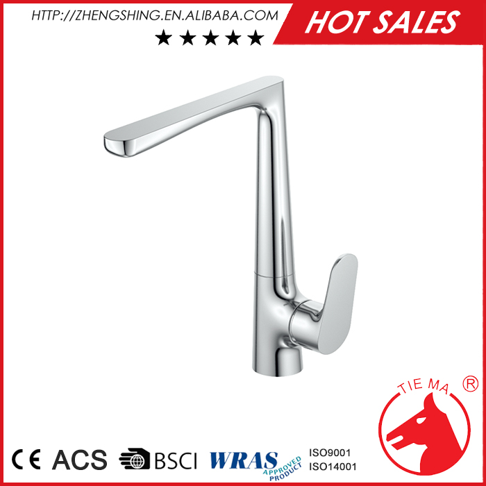 brass kitchen faucet