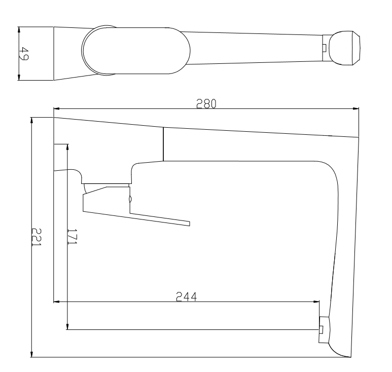 brass kitchen faucet
