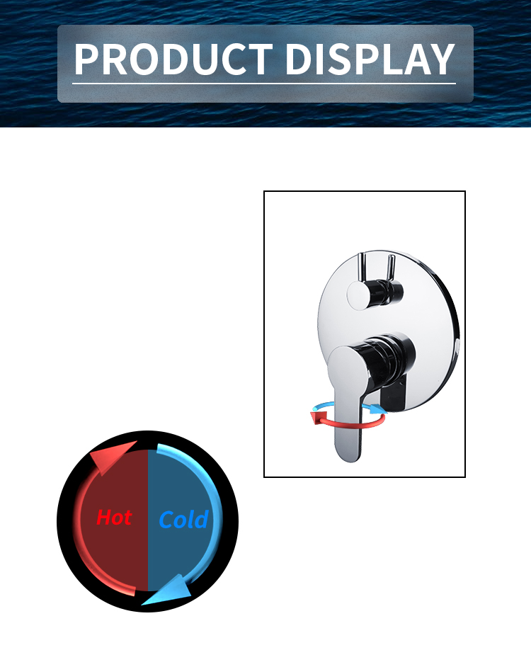 exposed shower set