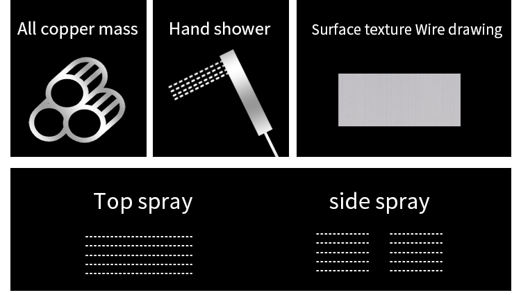 stainless steel shower column