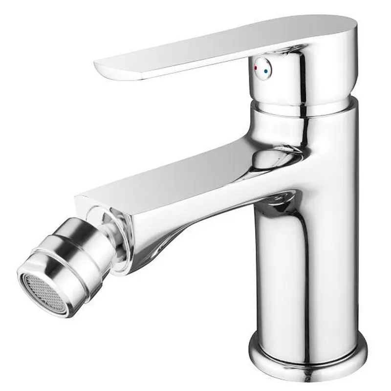 Brass Bidet mixer‚                 wanhai cartridge‚                 zinc handle‚                            w/o pop up‚                        3/8*35CM S/S hose