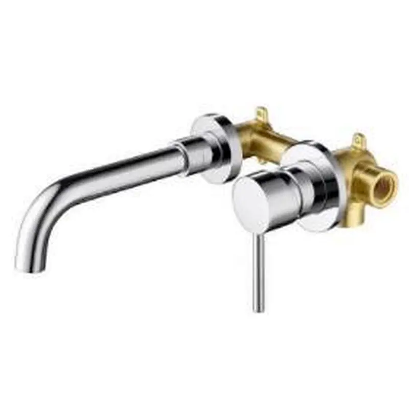 Wall Mounted Single Hole Bathroom Tap