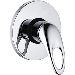 Brass single function Concealed mixer‚S/S cover 135MM‚ normal cartridge‚zinc handle‚ W/O shower