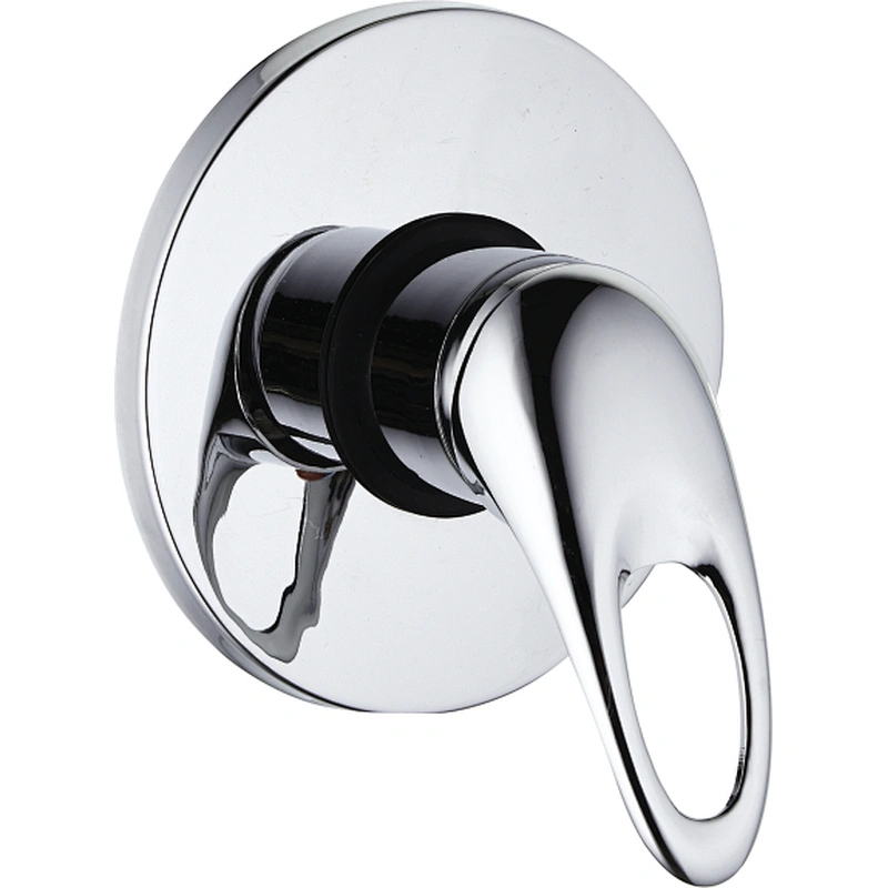 Brass single function Concealed mixer‚S/S cover 135MM‚ normal cartridge‚zinc handle‚ W/O shower