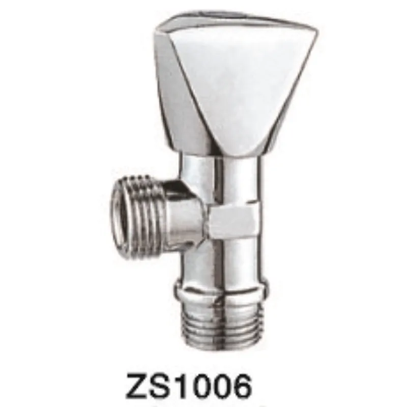 Brass  angle valve, Brass head valve, zinc handle, 201 s/s flange