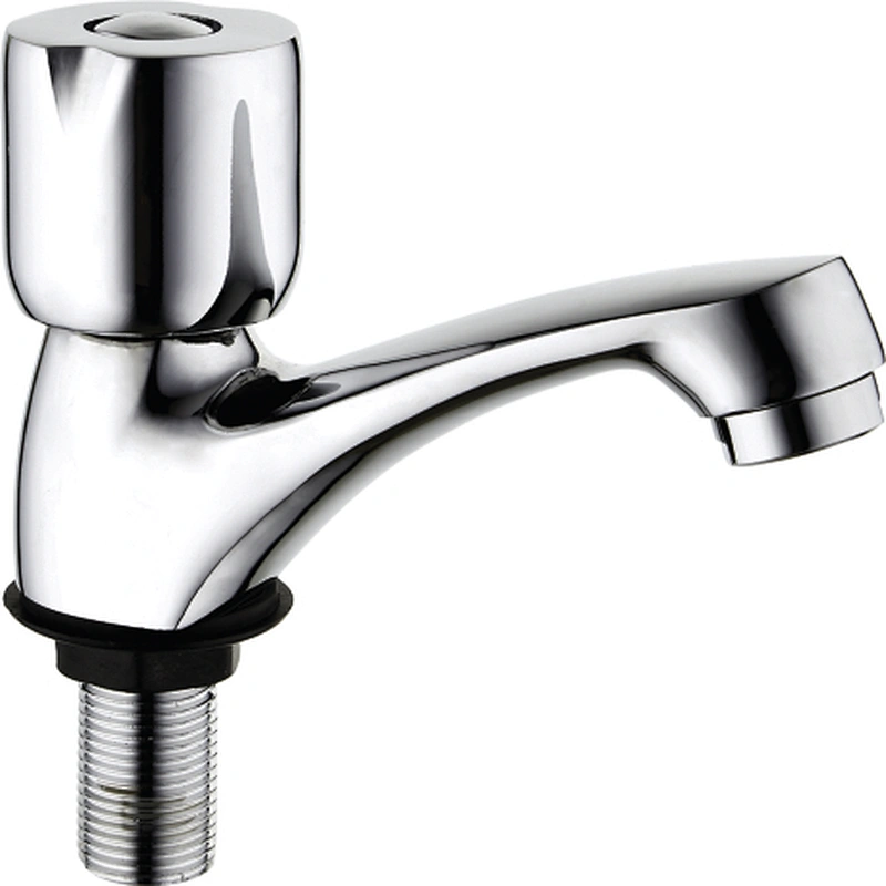 Zinc basin tap‚ brass head valve‚ 077# Plastic handle‚ plastic cover‚ plastic aerator‚ plastic nut