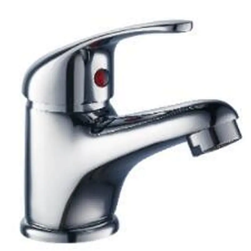 Brass Basin mixer‚                 normal cartridge‚                 zinc handle‚                            w/o pop up‚                        3/8*35CM S/S hose
